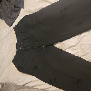 black sweats
